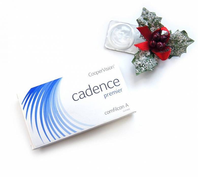 Подарок за покупку контактных линз CADENCE premier